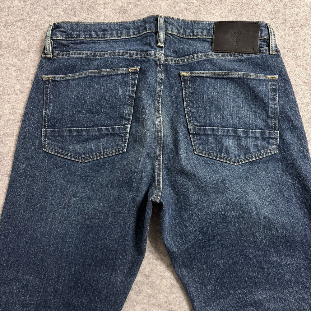 ROARK Jeans‎ Mens 33x32 Blue Standard Slim Fit HWY 133 Denim Straight Leg - Picture 5 of 14